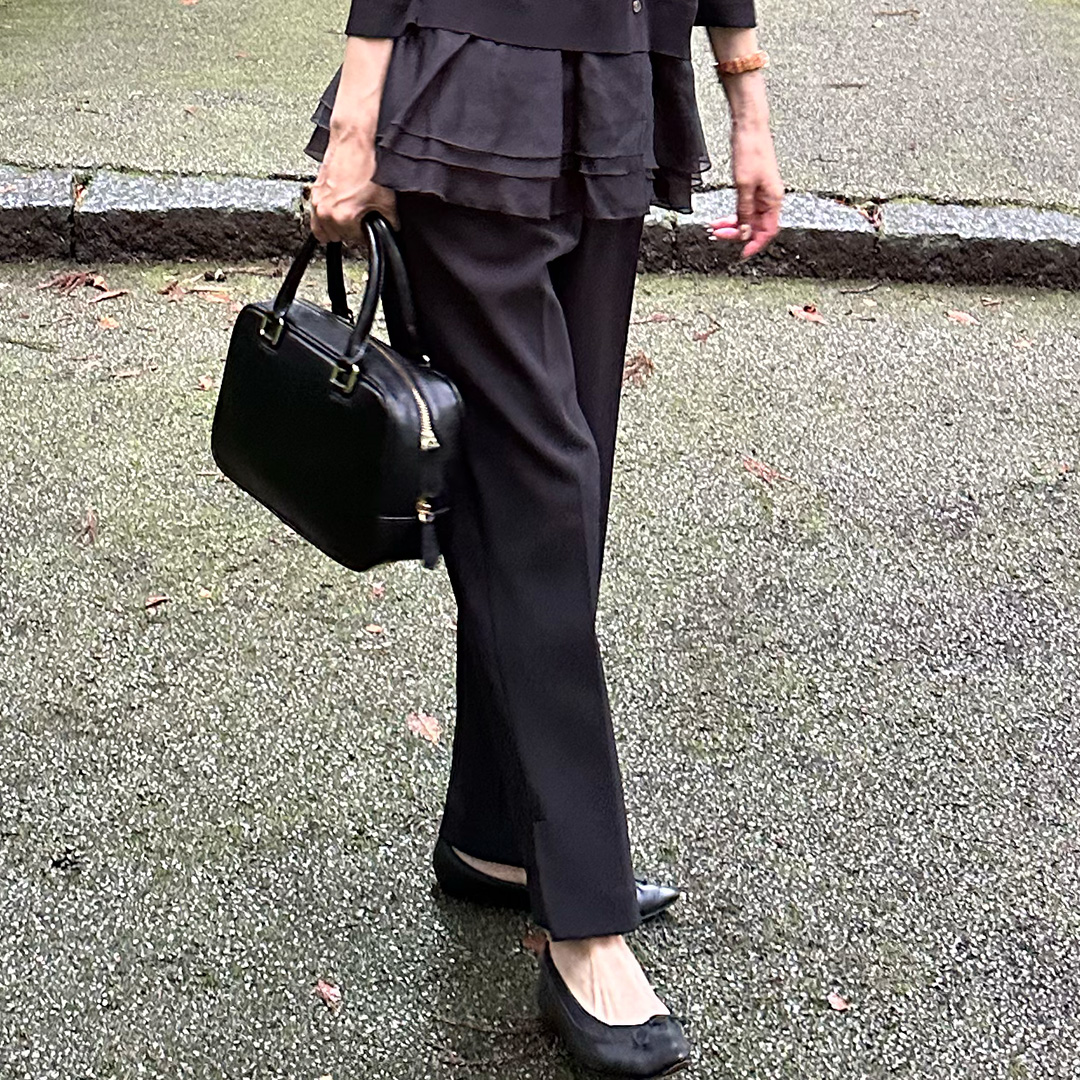 きちんと感のある佇まい（着用）