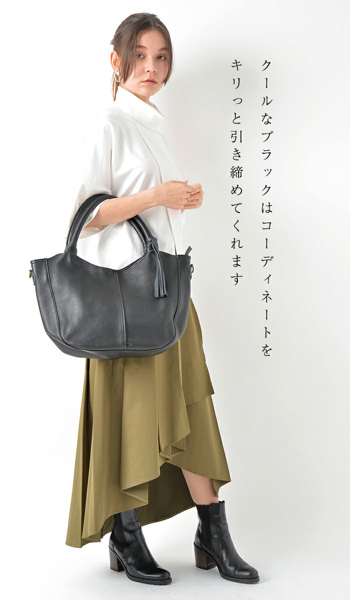 未使用✨ノートルファボリ ブランシュ 2way レザー ハンド ショルダーバッグ 今だけ15%OFF！】 ミレーヌ トートバッグ レザー レディース