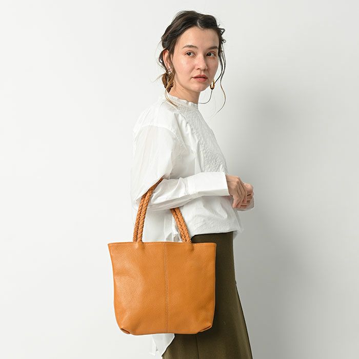 プチ ロシェル 小さめ 大人可愛い トートバッグ ランチバッグ 本革 本革バッグ通販のノートルファボリ